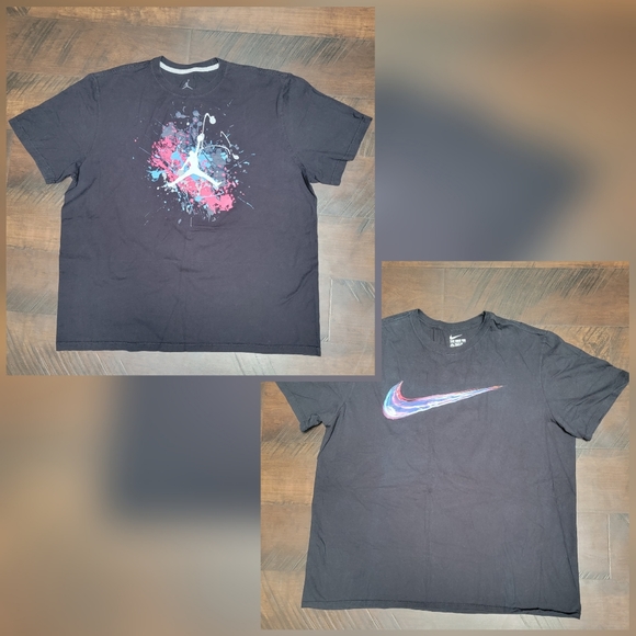 Men's Nike and Jordan T-shirt Bundle 2XL - Picture 1 of 8